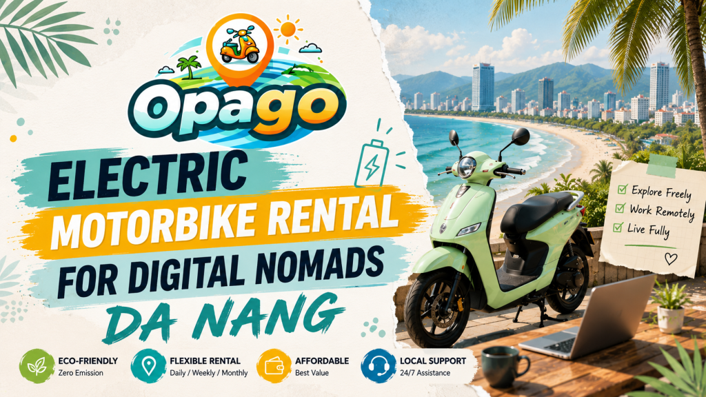 electric motorbike rental for digital nomads da nang